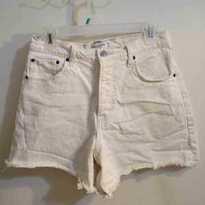 Abercrombie High Rise Dad Shorts